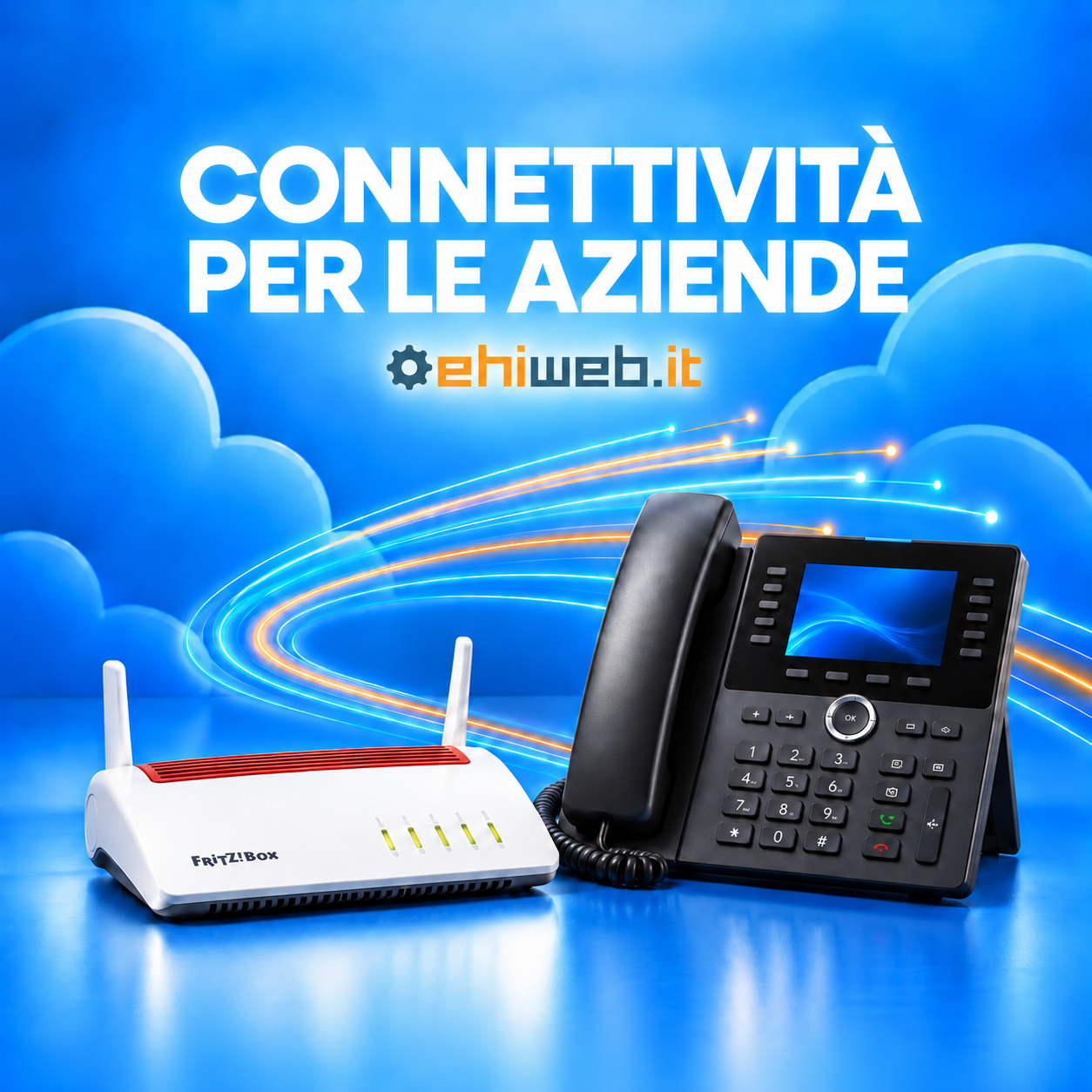 Connessione luminosa con ehiweb.it
